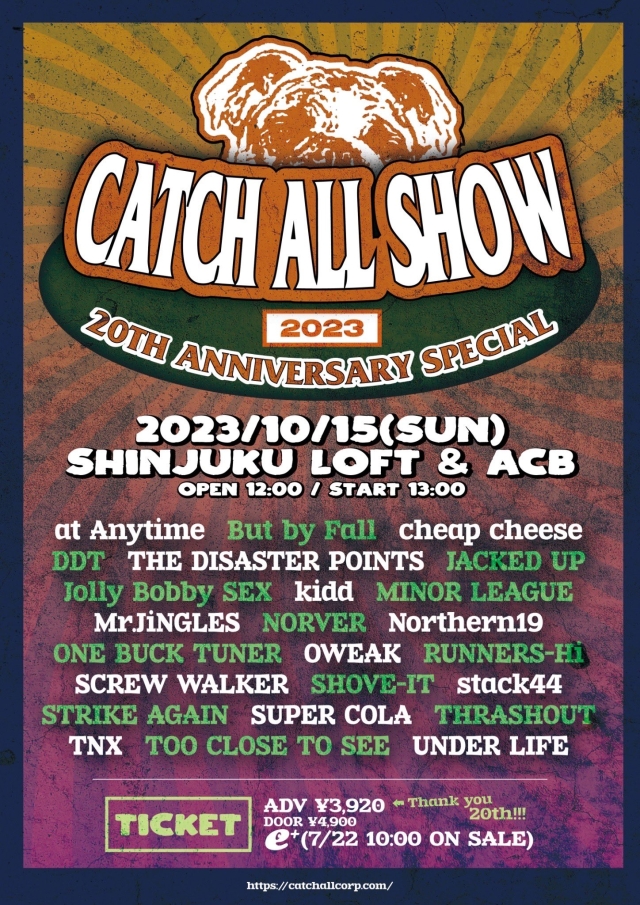 【CATCH ALL SHOW 2023】 〜20th Anniversary Special〜