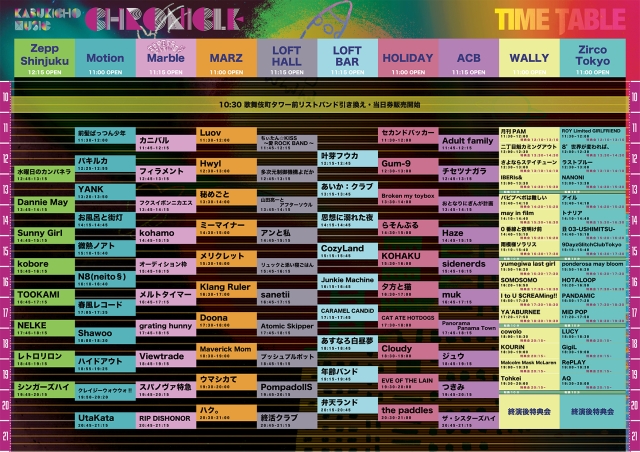 『歌舞伎町 MUSIC CHRONICLE 2025』