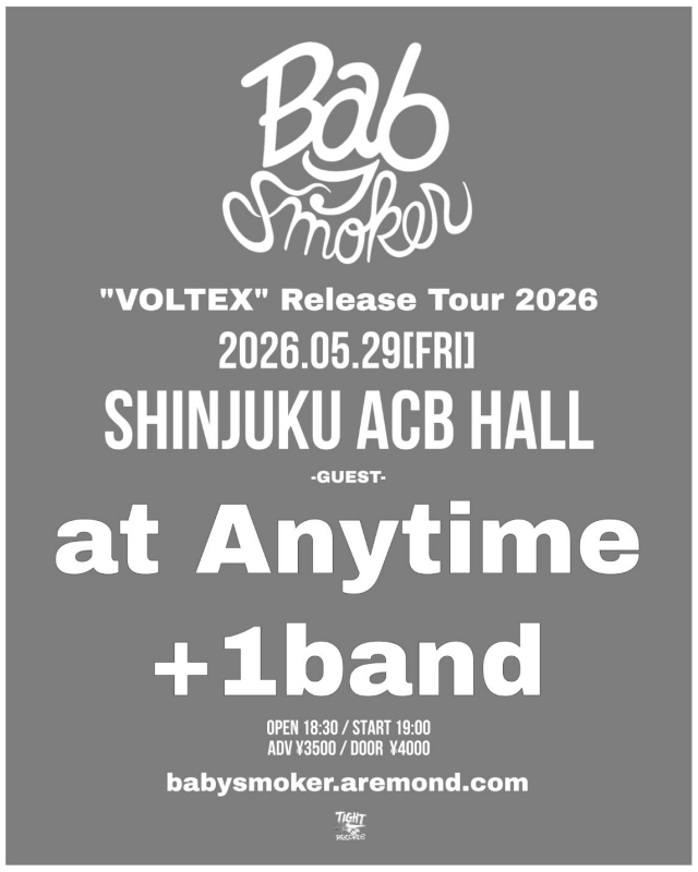 【VOLTEX" Release Tour 2026】